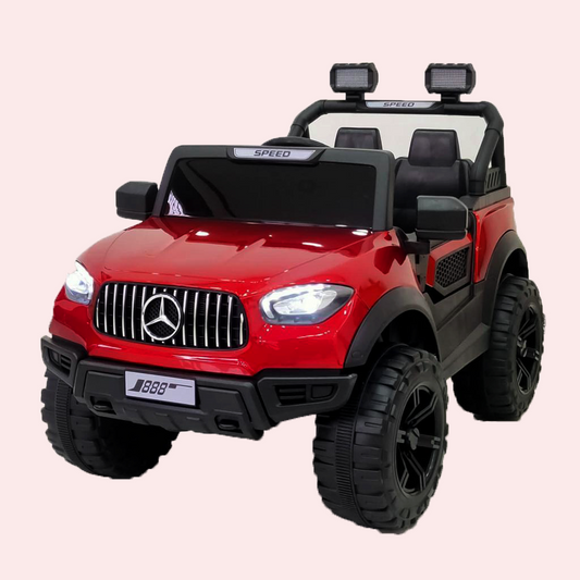 Mercedes Kids Jeep With Windshield Light Battery Operated Jeep