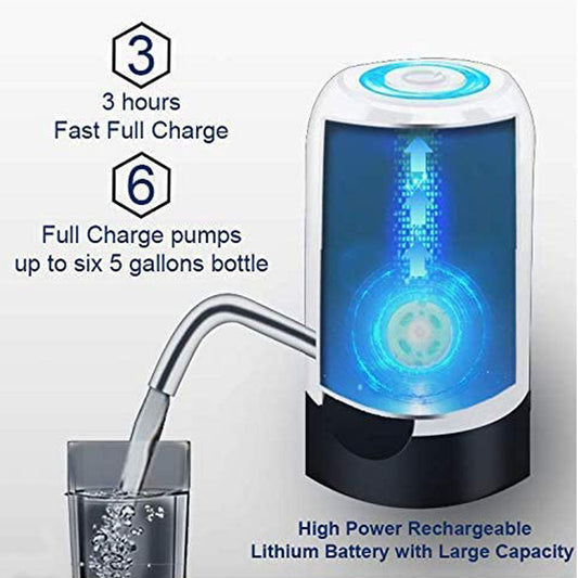 Electric Water Dispenser Rechargeable. - Lime Online Store